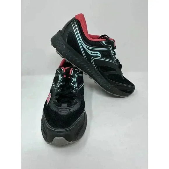 Saucony Cohesion 12 Women's Active Comfort Shoe Pink and Blue - Size 11 - Picture 9 of 11